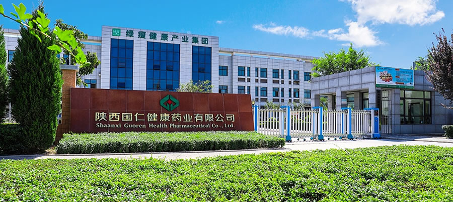 陜西國仁健康藥業(yè)有限公司成立于2015年5月8日，位于陜西省西咸新區(qū)秦漢新城，廠區(qū)占地面積25000㎡，建筑占地面積9000㎡，公司配備專業(yè)的研發(fā)生產(chǎn)團隊和質(zhì)量管理團隊，公司設(shè)有研發(fā)部、質(zhì)量部、生產(chǎn)部
